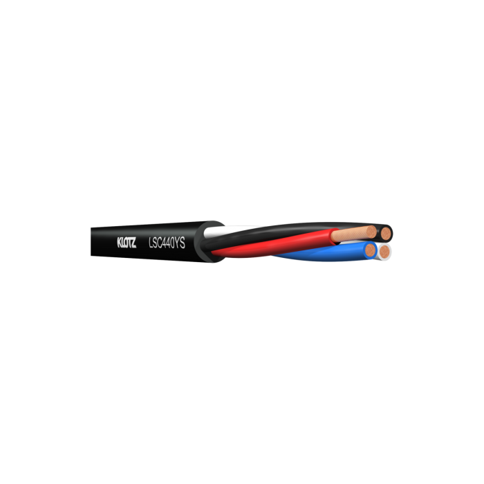 Kabel głośnikowy Klotz LSC440YS Bi-Wire 1mb