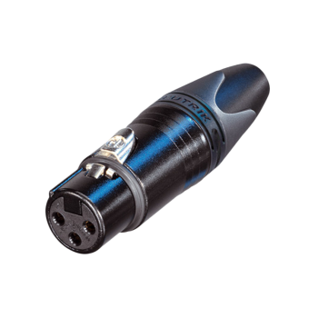 Neutrik NC3FXX-BAG, 3-polowe gniazdo XLR (żeńskie)