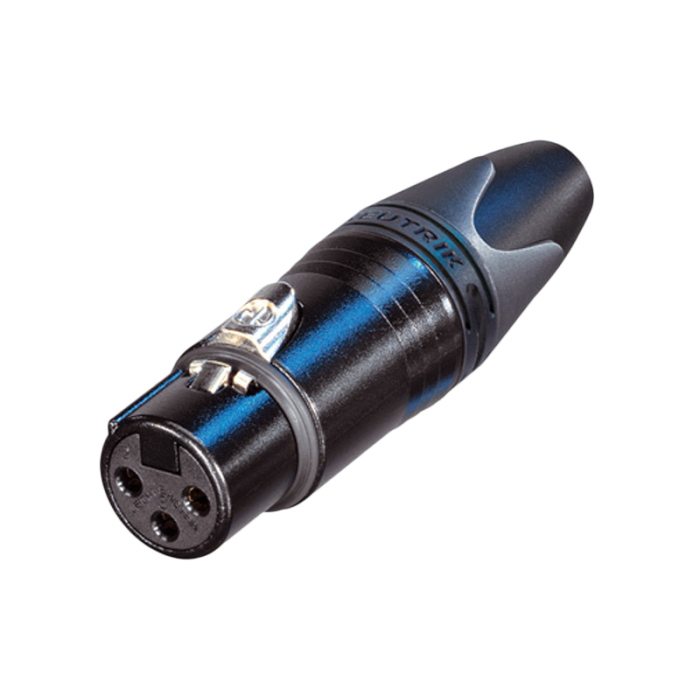 Neutrik NC3FXX-BAG, 3-polowe gniazdo XLR (żeńskie)