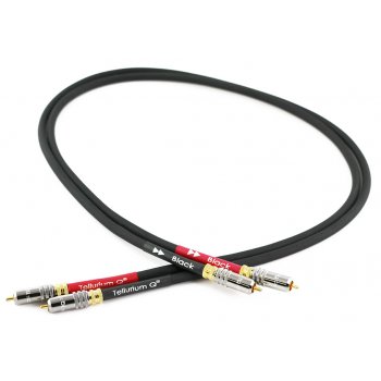 Tellurium Q Black II RCA interkonekt 1m