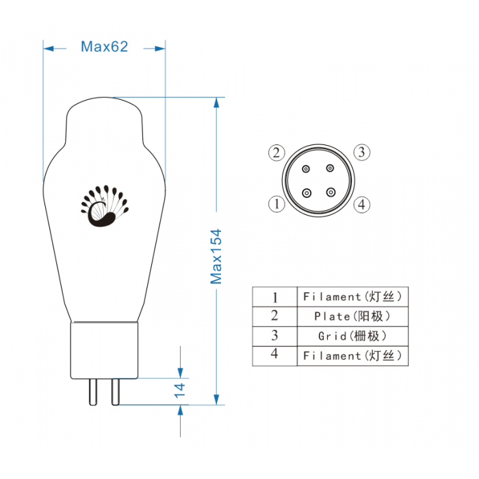 Psvane Classic 2A3C - Pair