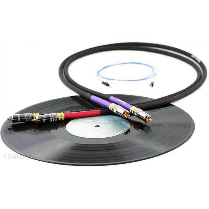 Tellurium Q Black phono RCA interkonekt 1m