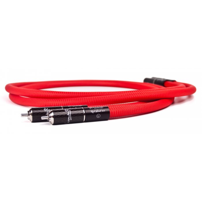 Vermouth Audio Red Velvet RCA gold interkonekt 1m Vermouth Audio Red Velvet RCA gold interkonekt 1m