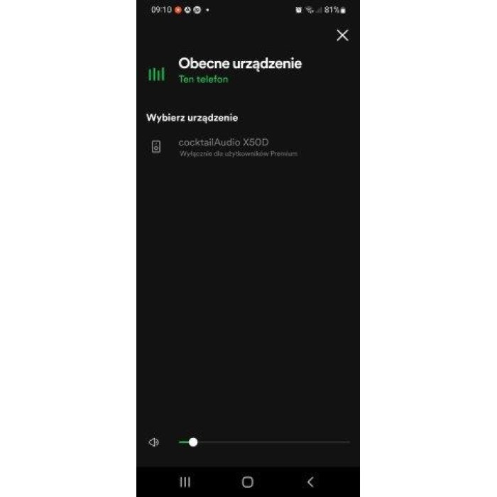 CocktailAudio aplikacja sterująca MusicX Neo