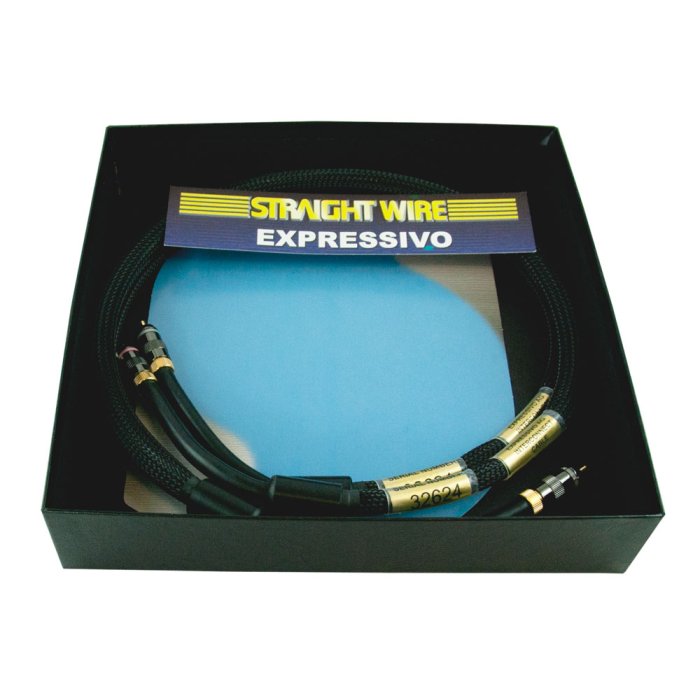 Straight Wire Expressivo AG, RCA interkonekt 1m