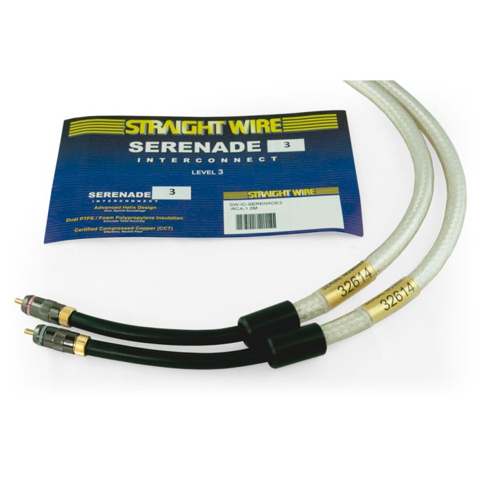 Straight Wire Serenade 3, RCA interkonekt 1m