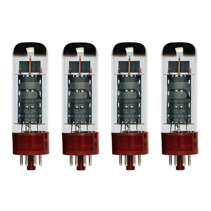 Svetlana EL34 - Quad (pair, single)