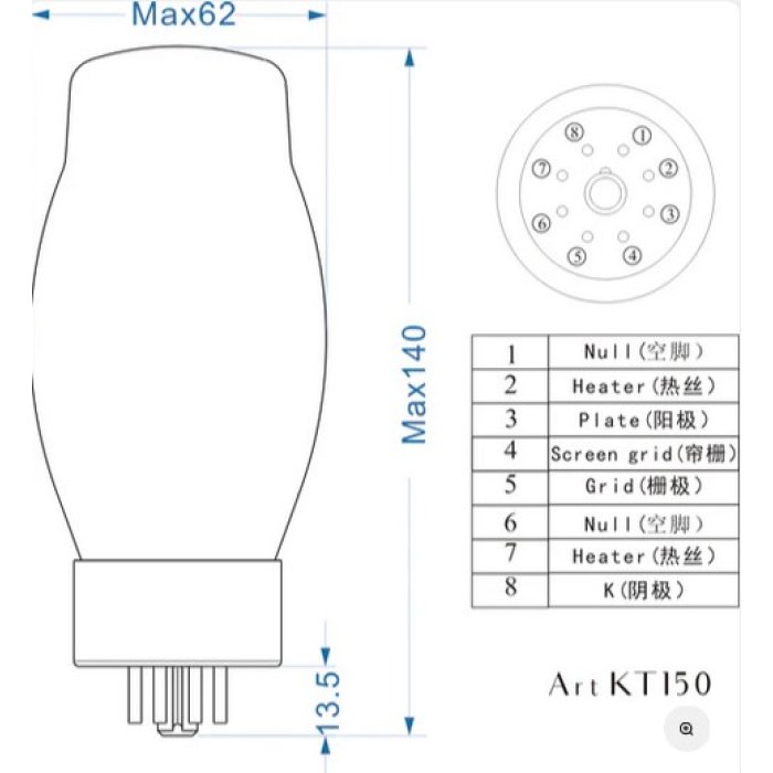 Psvane Art TIII KT150