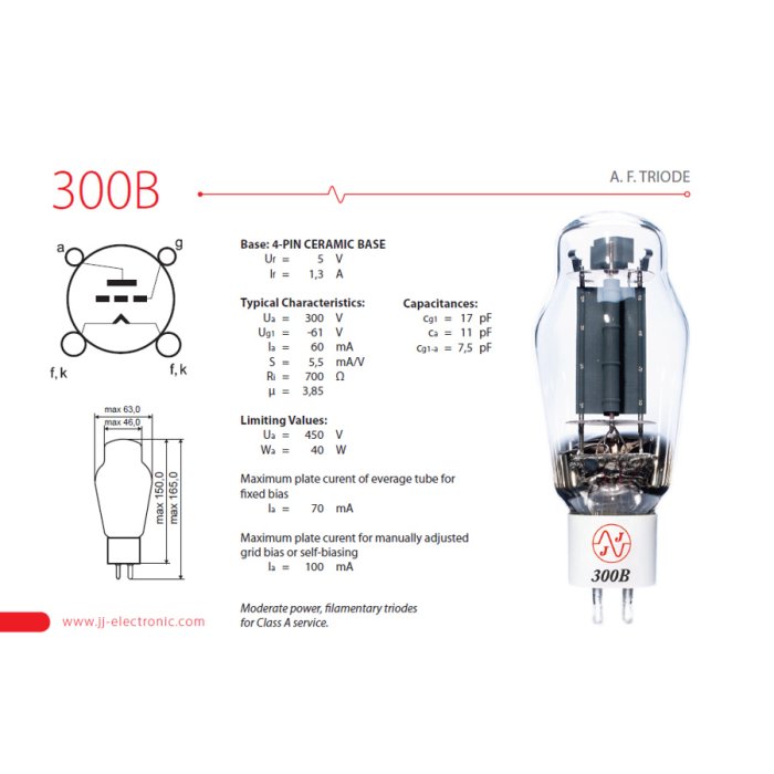 JJ Electronic 300B
