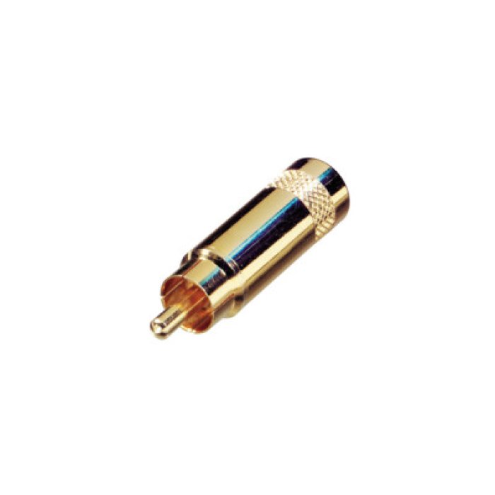 Rean NYS352AG, pozłacany wtyk RCA heavy duty