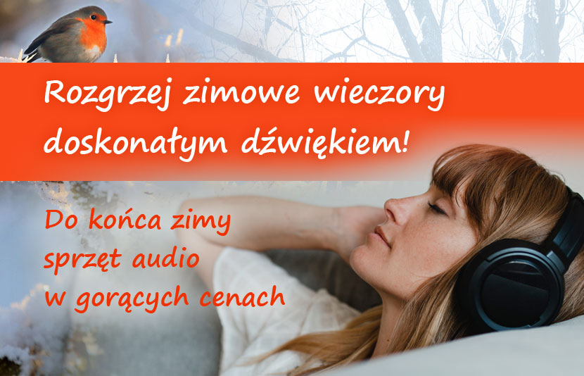 Sprzęt audio taniej do końca zimy